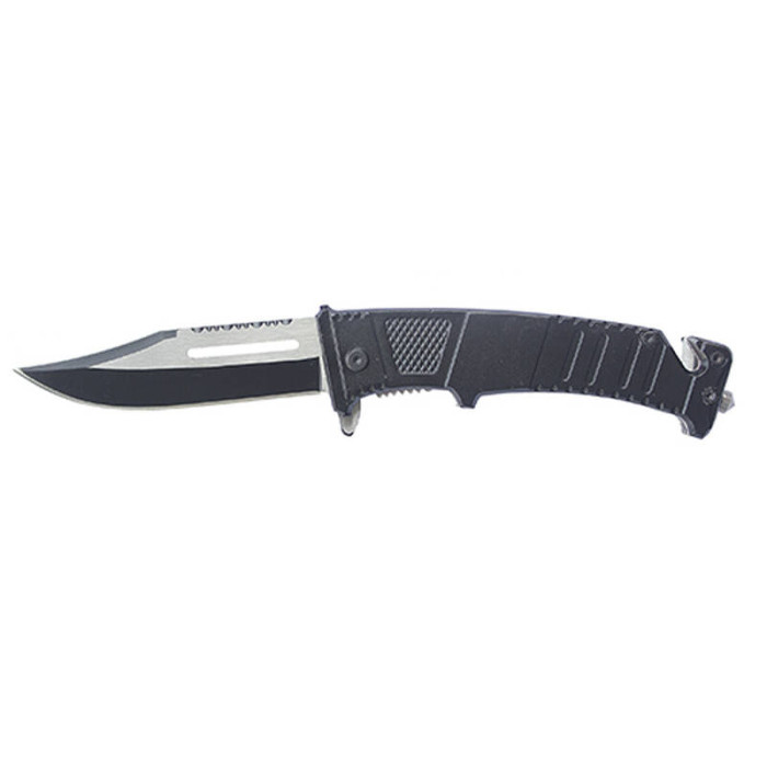 Нож складной Stinger 95 мм Silver Black FK-611B
