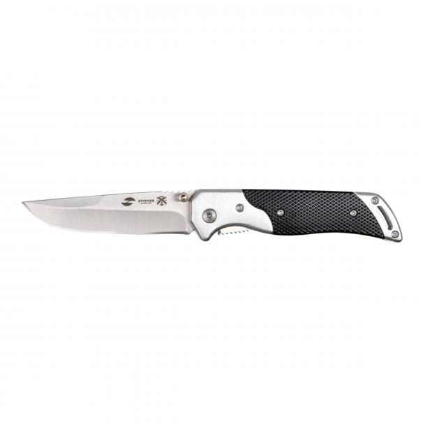 Нож складной 90 мм в блистере STINGER FB1201-SB