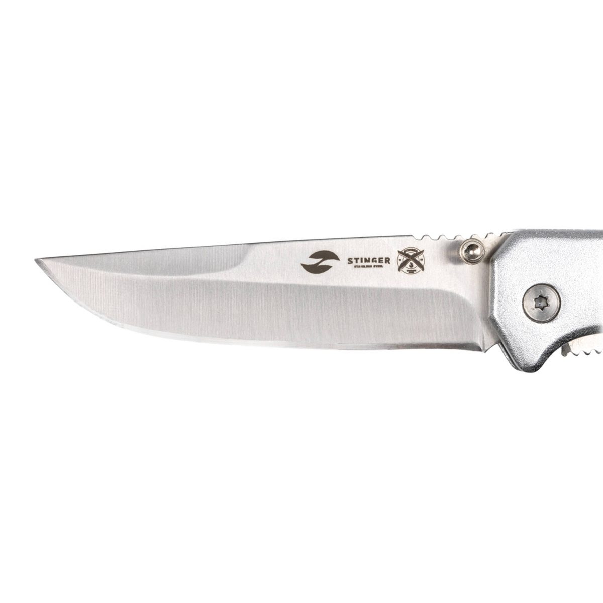 Нож складной 90 мм в блистере STINGER FB1201-SB 3