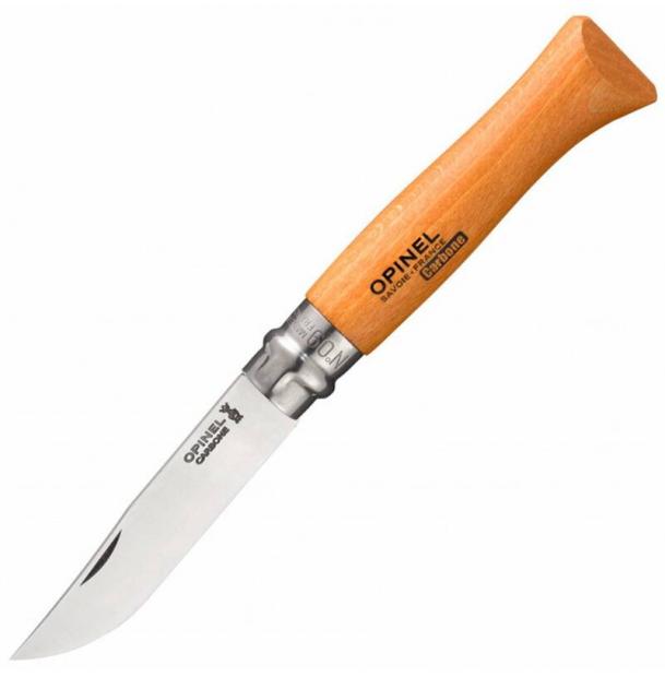Нож складной Opinel №9 Carbon углеродистая сталь 000623