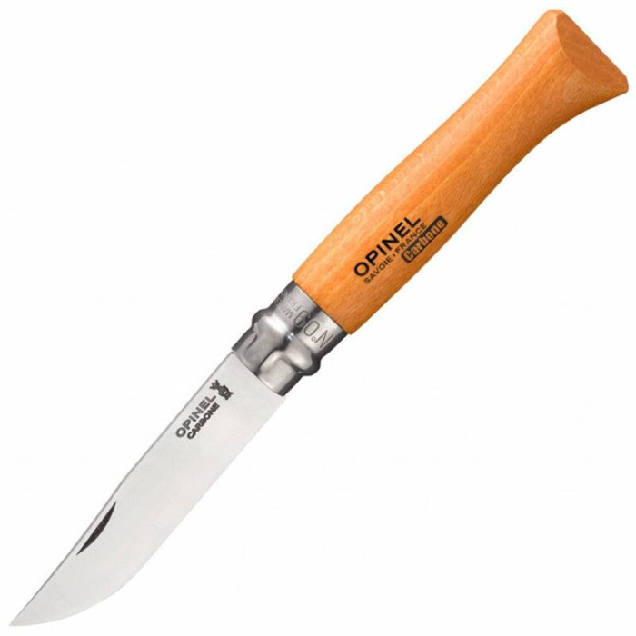 Нож складной Opinel №9 Carbon углеродистая сталь 000623