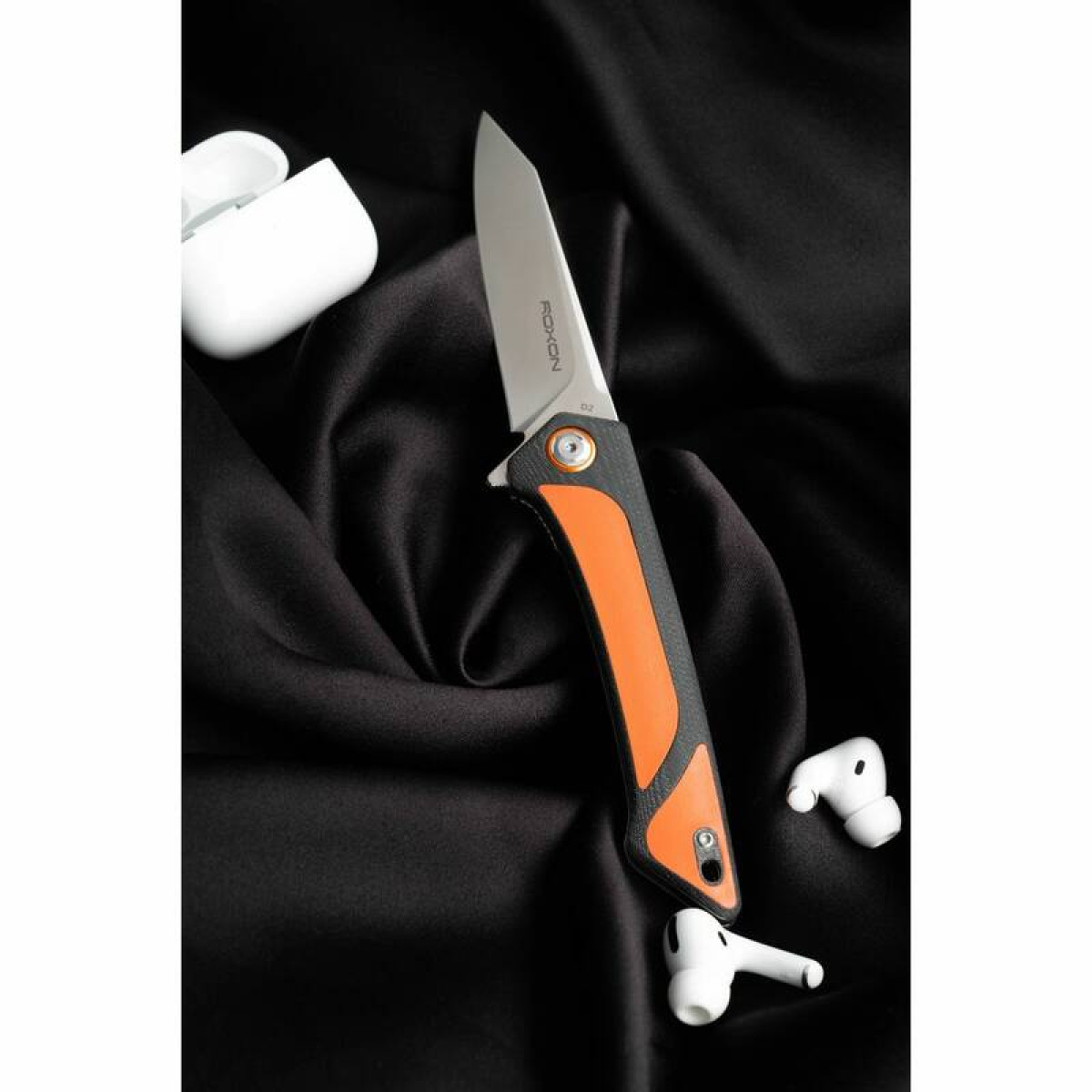 Нож складной Roxon K2 коричневый K2-D2-BR 4