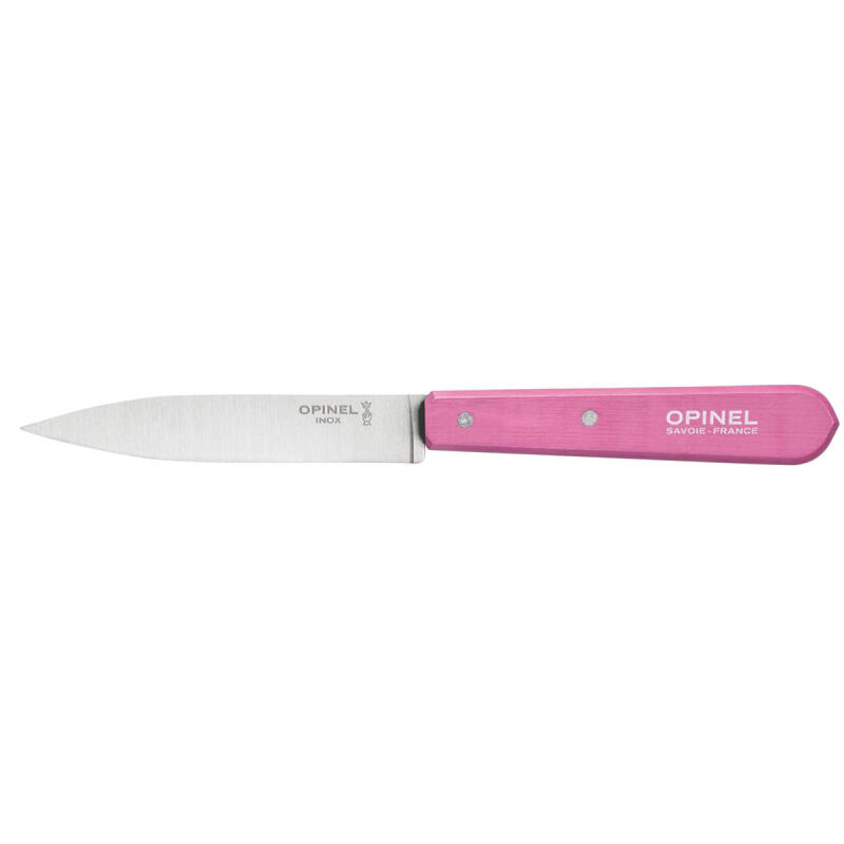 Нож столовый Opinel №112 блистер розовый 2