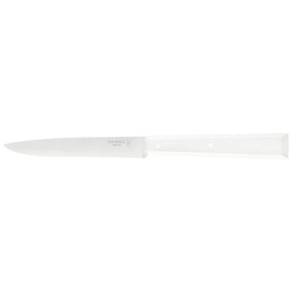 Нож столовый Opinel №125 белый 2