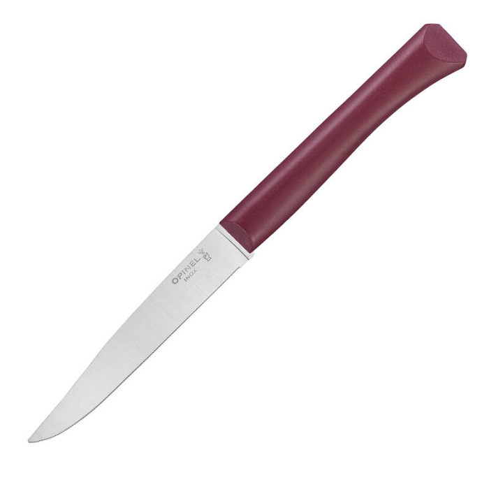 Нож столовый Opinel №125 полимерная ручка темно-красный 002196