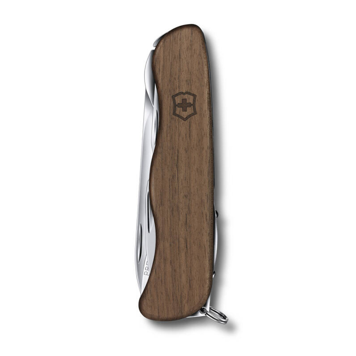 Нож Victorinox Forester, 111 мм, 10 функций, с фиксатором лезвия, деревянная рукоять 4