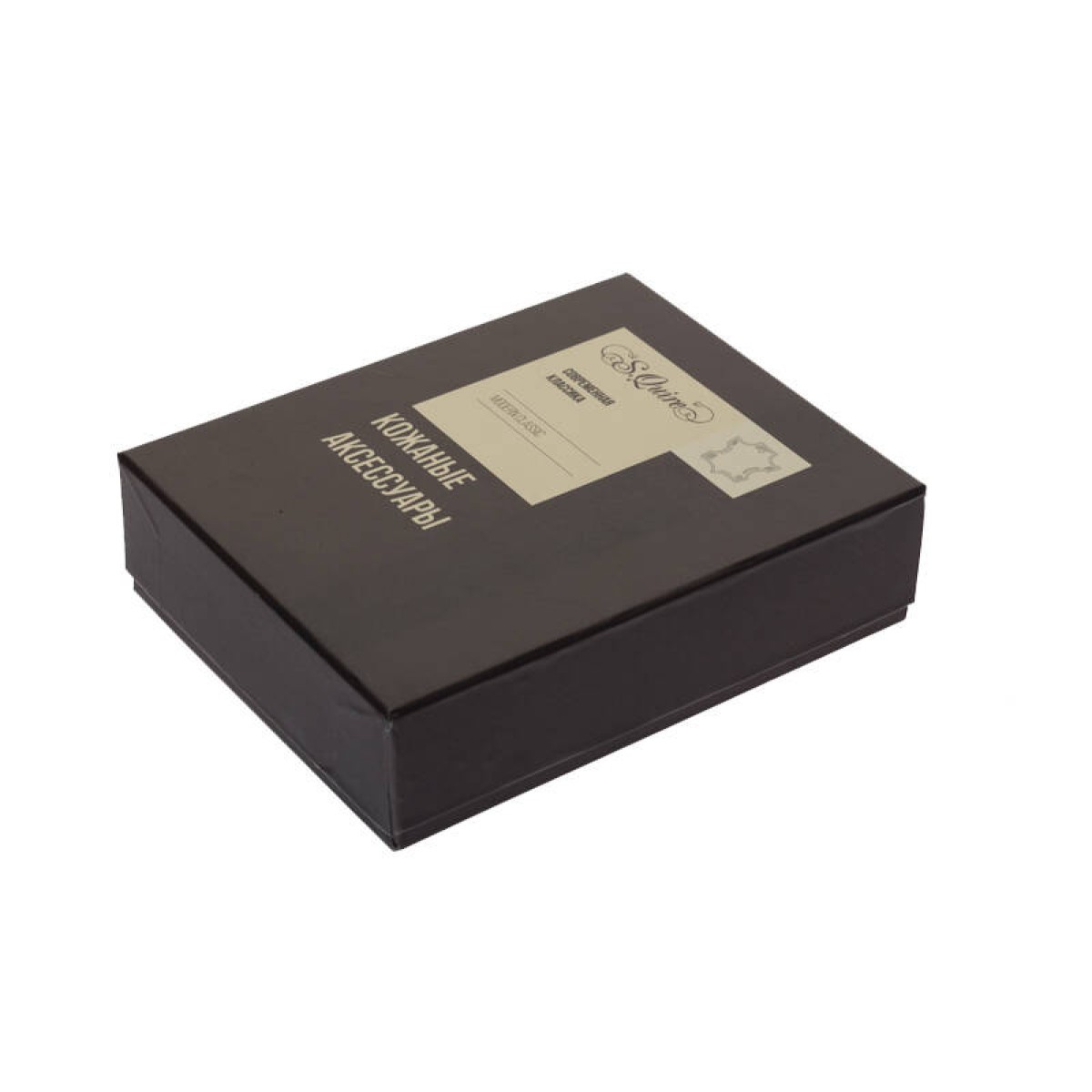 Обложка для паспорта S.QUIRE 6400-BK CROCO 2