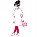 Сумка детская для девочек Reisenthel Toiletbag S ABC Friends Pink IO3066, органайзер детский