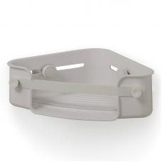 Органайзер для ванной Flex Gel-Lock угловой серый