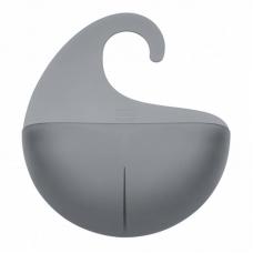 Органайзер для ванной SURF XL прозрачно-серый