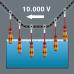 Отвёртка диэлектрическая шлицевая Wera 160 i SL VDE 0.5 x 3 x 100 мм WE-006105