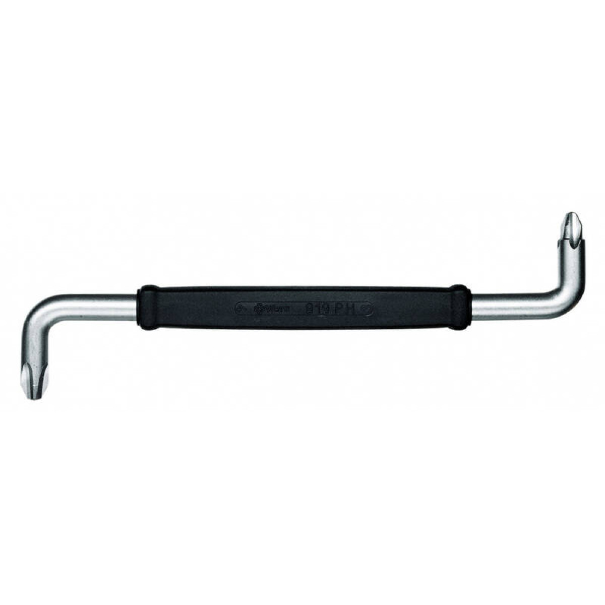 Отвёртка крестовая изогнутая Wera 919 PH 1 + 2 x 125 мм 1