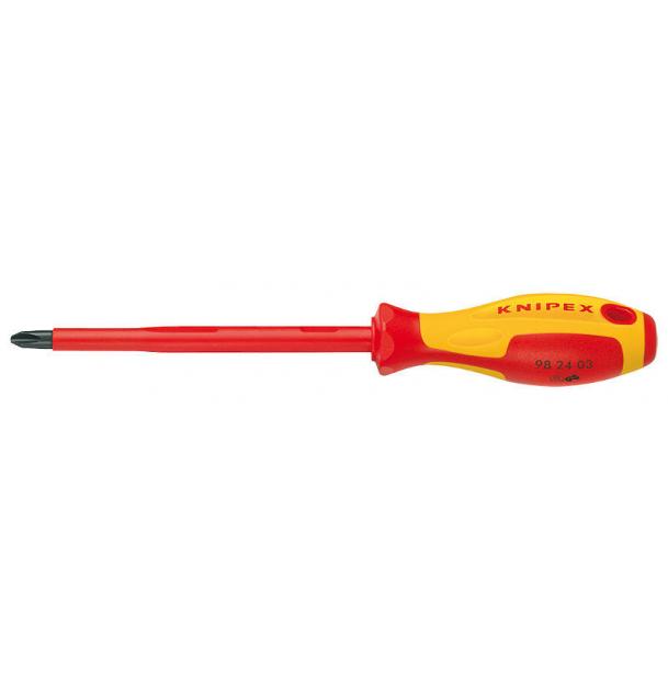 Отвертка крестовая KNIPEX VDE 60 мм KN-982400 