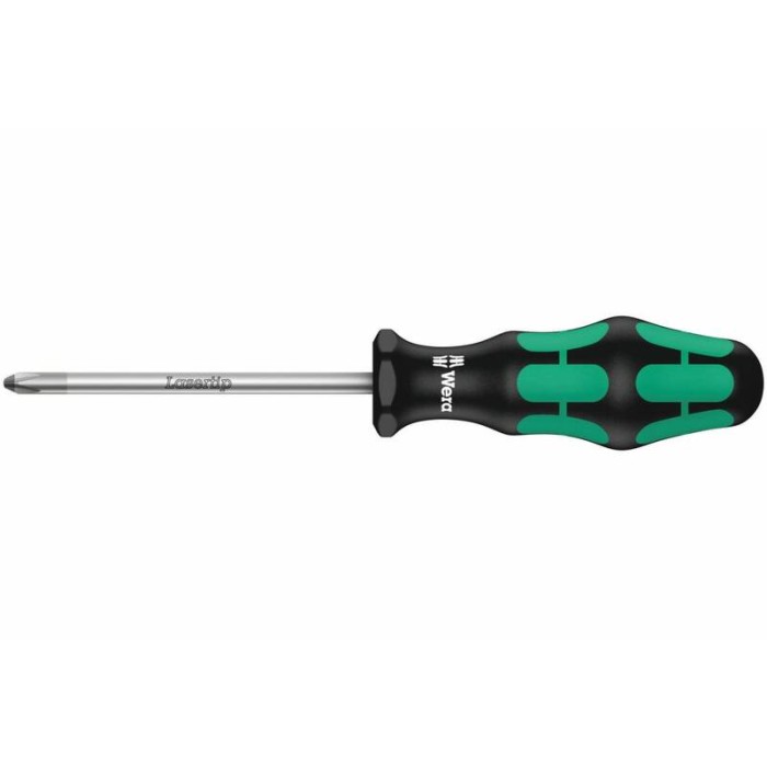 Отвертка Крестовая Pozidriv WERA Kraftform Plus 355 PZ WE-009315