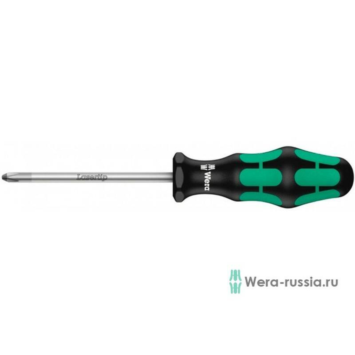 Отвёртка крестовая Wera, PH 0 х 60 мм, WE-008705 1