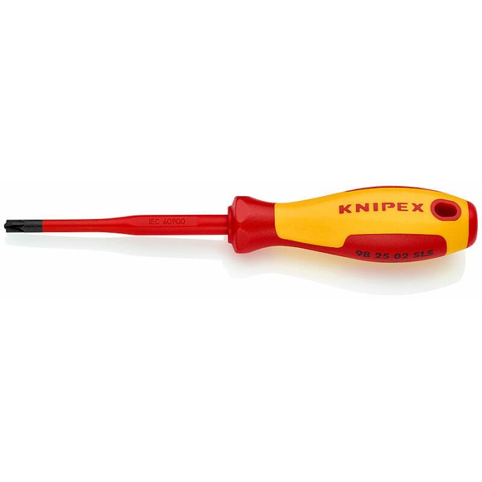 Отвертка PlusMinus Pozidriv PZ/S 2 тонкая VDE KNIPEX KN-982502SLS