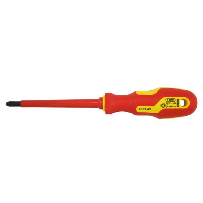 Отвертка S Line Elektro Profi PZ-2 100мм Narex 833202