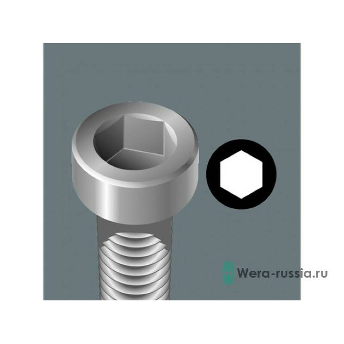Отвертка WERA 2054 SW 1,3/40 MM WE-118064 3