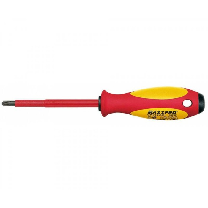 Отвертка WITTE MAXXPRO PH-3 L150мм 1000V 53713-dr
