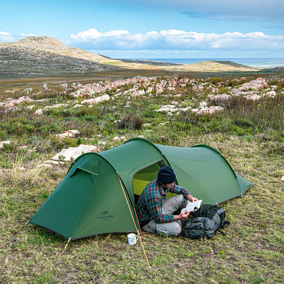 Палатка 2-местная Naturehike Opalus NH17L001-L 6976023924781 16