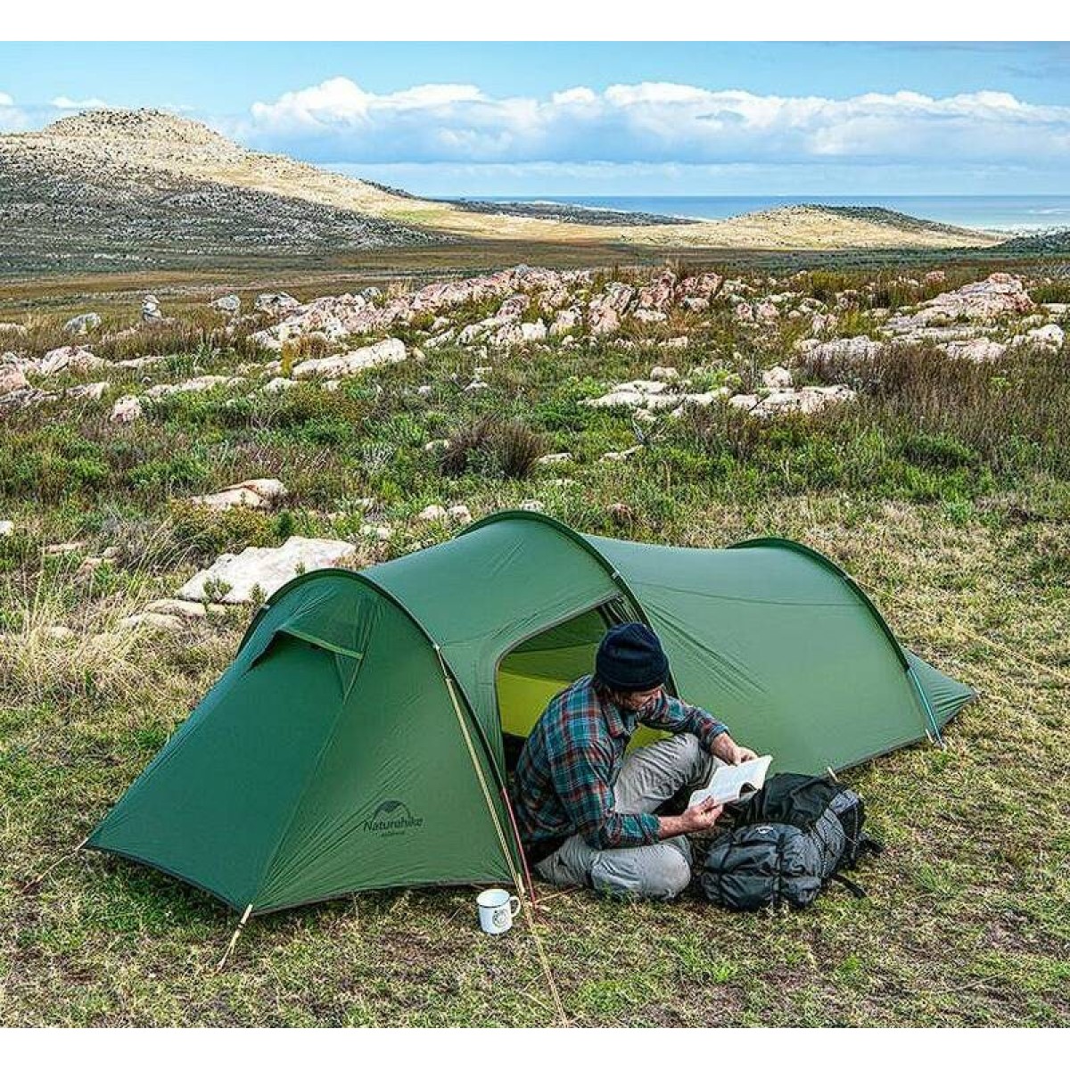 Палатка двухместная Naturehike Opalus NH20ZP001 6927595748961 6