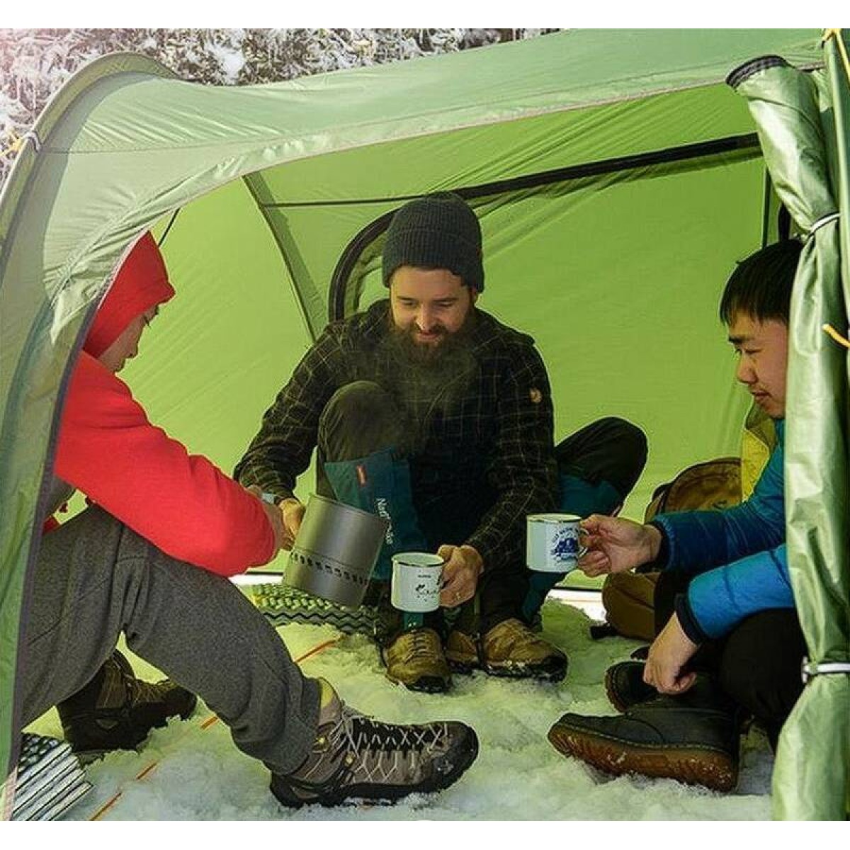 Палатка двухместная Naturehike Opalus NH20ZP001 6927595748961 4