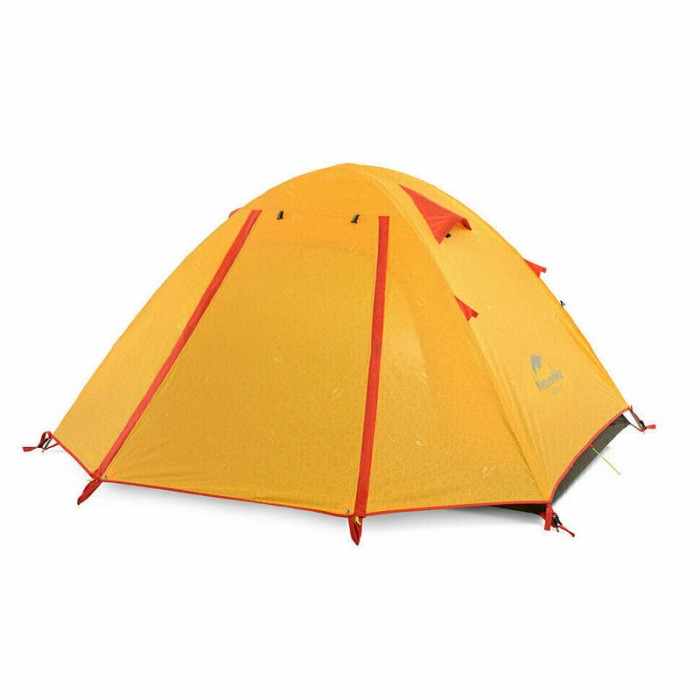 Палатка Naturehike P-Series двухместная оранжевая 6927595729618
