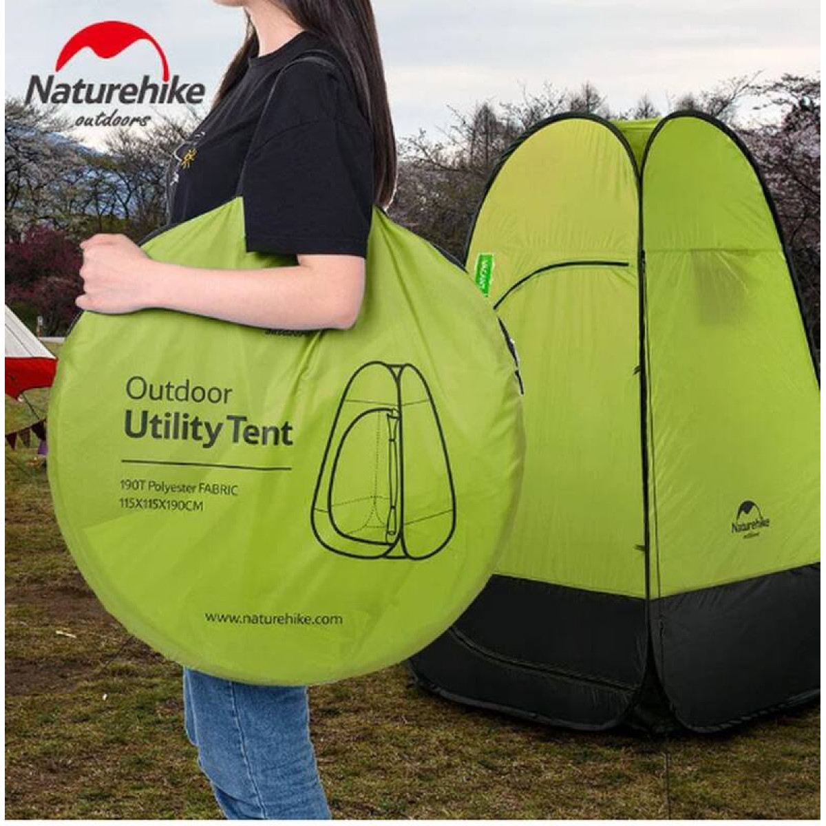 Палатка Naturehike Utility Tent 210T NH17Z002-P 6927595721445 5