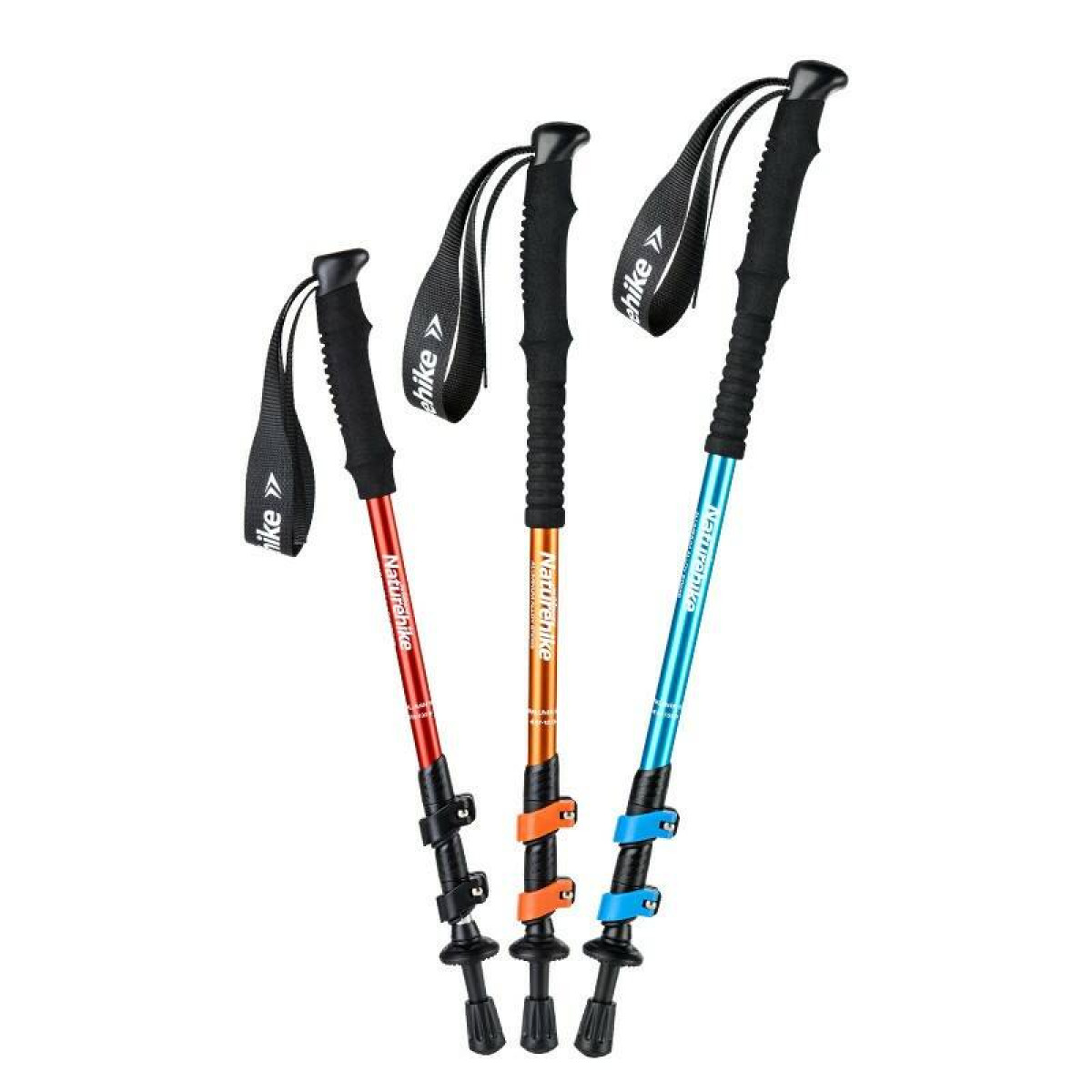 Палка Треккинговая Naturehike ST01 с 3 узлами голубой 6927595720394 2