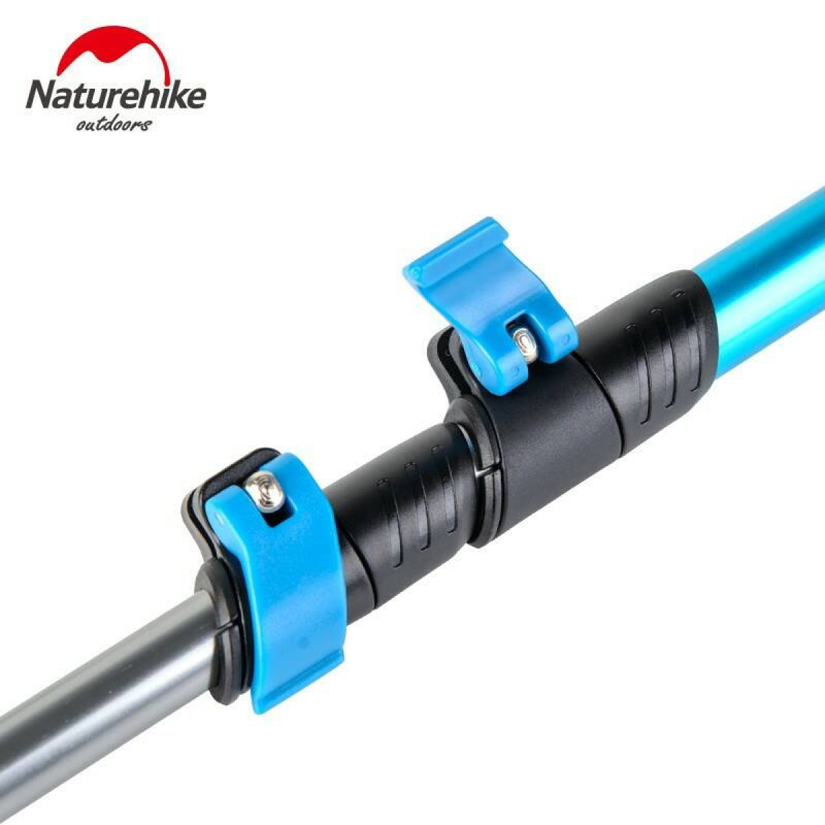 Палка Треккинговая Naturehike ST01 с 3 узлами голубой 6927595720394 3