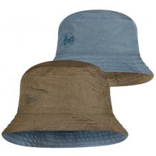 Панама Buff Travel Bucket Hat Zadok Blue-Olive 122592.707.20.00