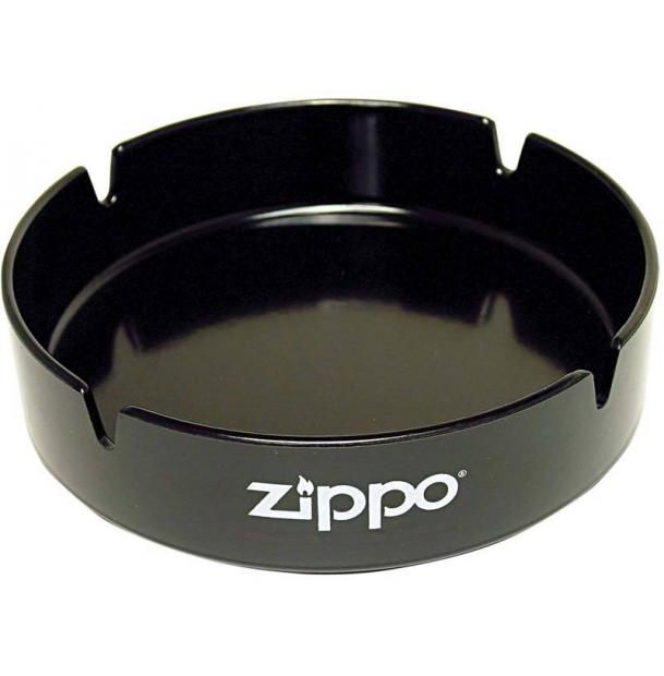 Пепельница ZIPPO долговечный пластик с логотипом диаметр 13 см ZAT