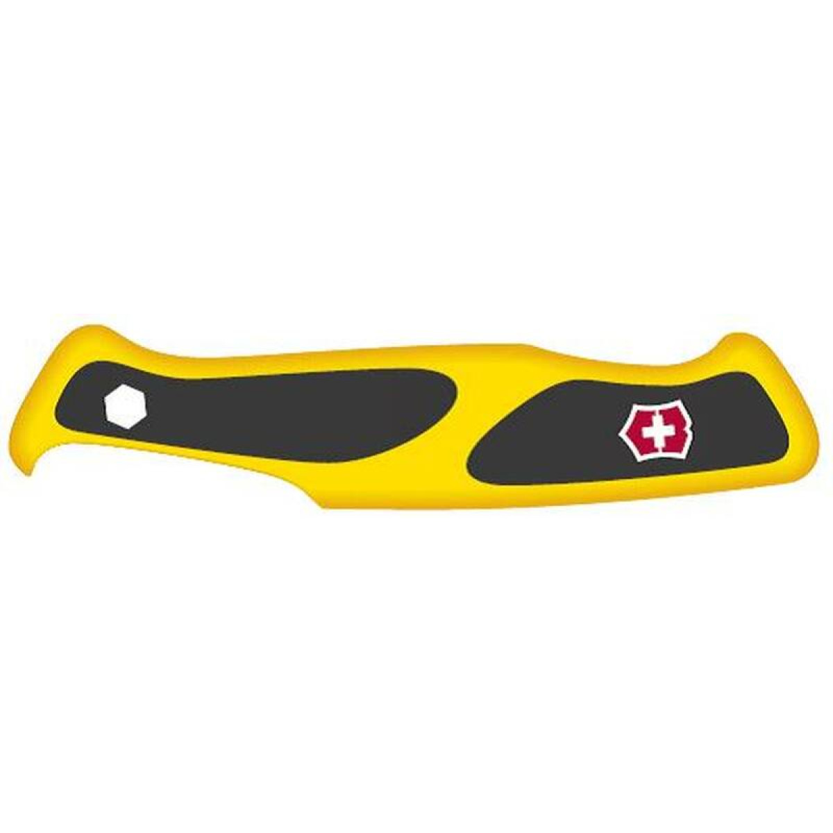 Передняя накладка для ножей VICTORINOX 130 мм, нейлоновая, жёлто-чёрная 1