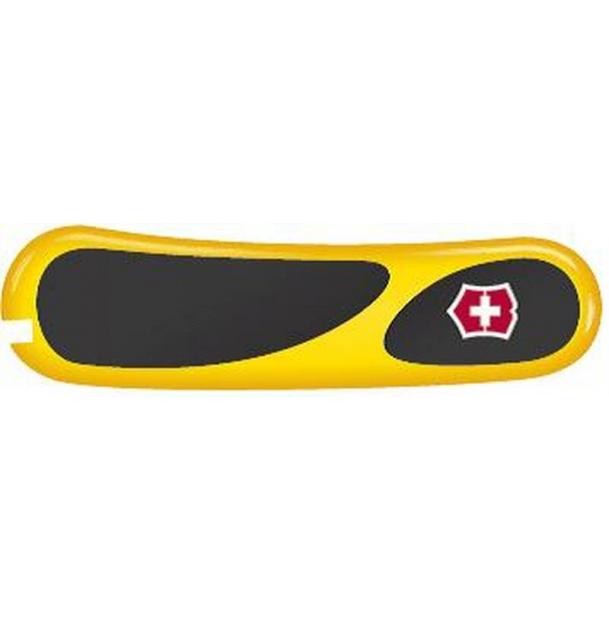 Передняя накладка для ножей VICTORINOX 85 мм, пластиковая, жёлто-чёрная C.2738.C3