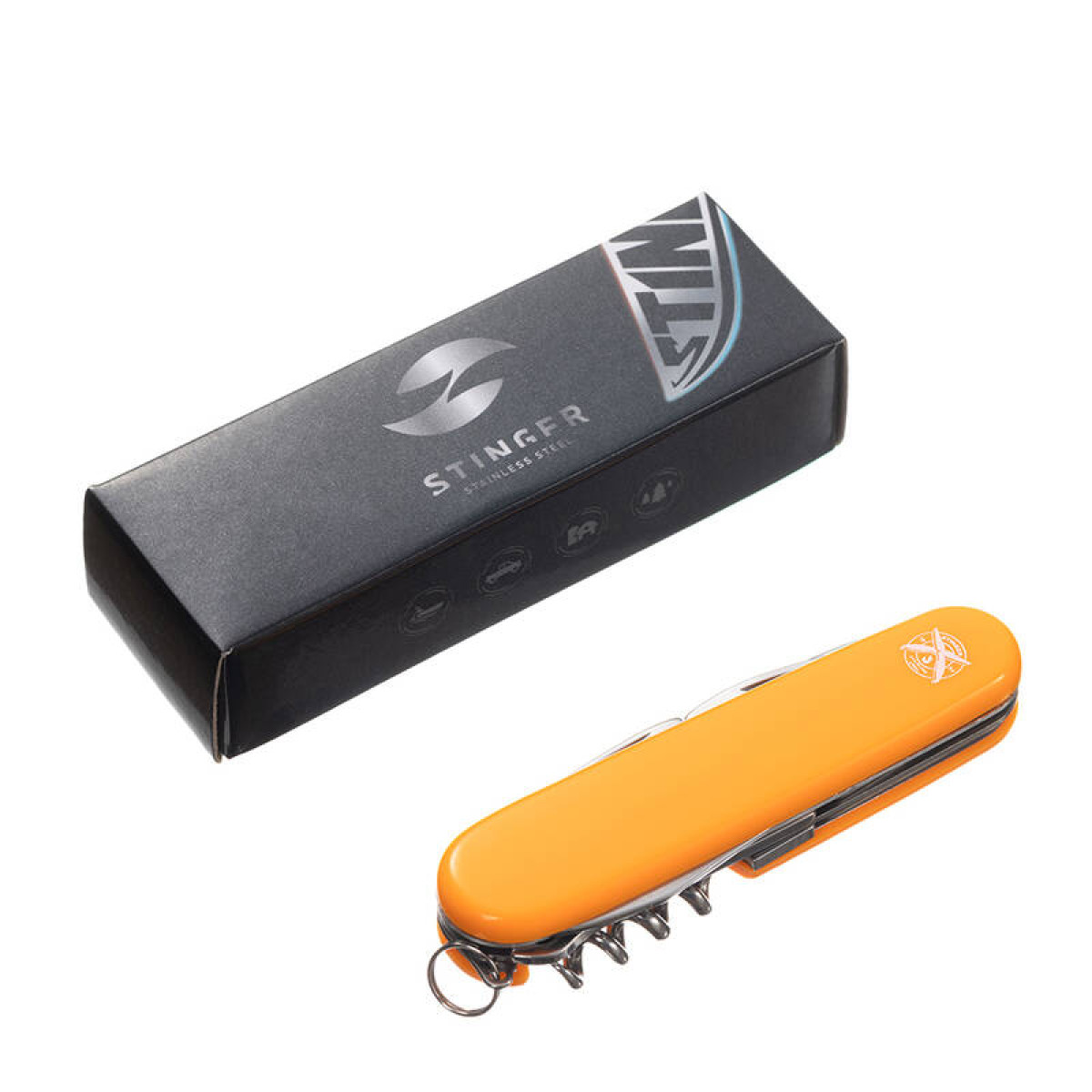 Перочинный нож STINGER FK-K5017-8P 5