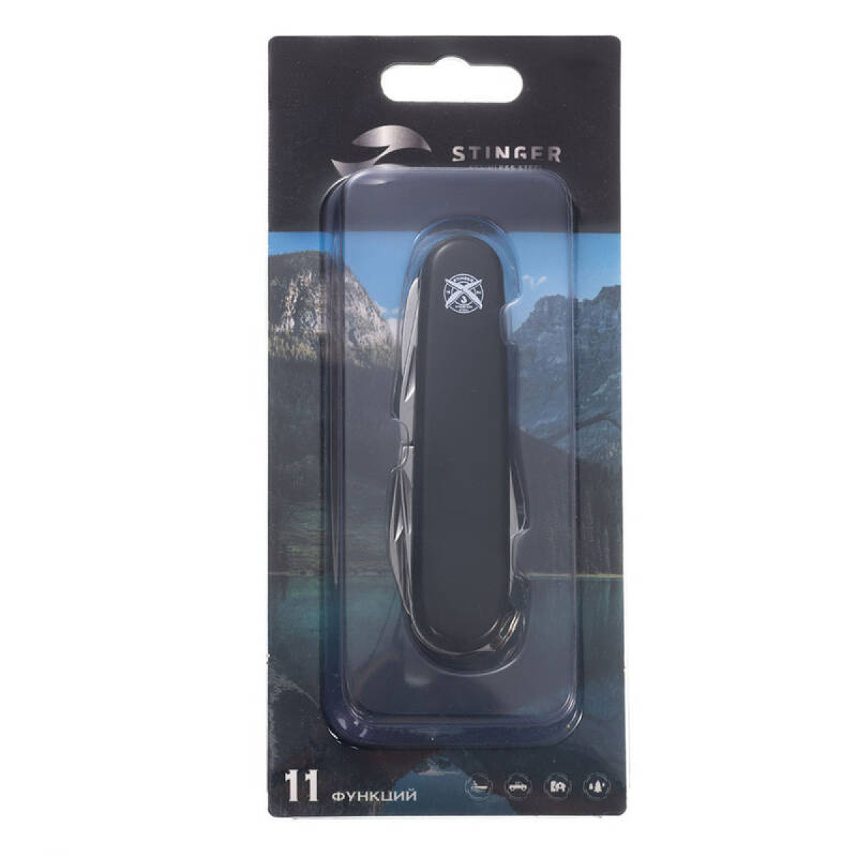 Перочинный нож STINGER FK-K5018-6PB 6