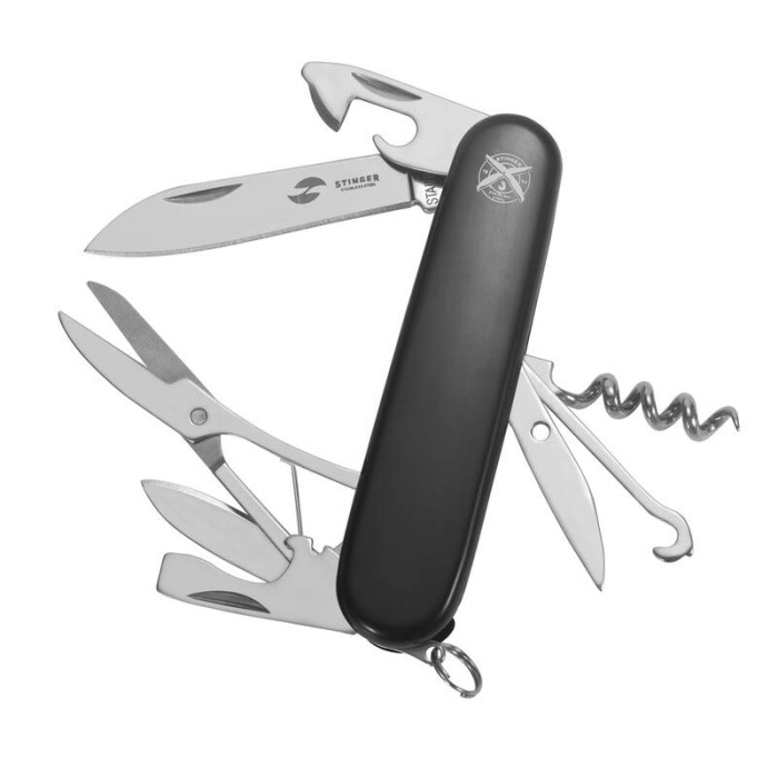 Перочинный нож STINGER FK-K5018-8P
