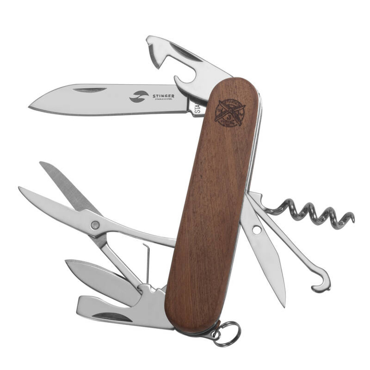 Перочинный нож STINGER FK-K5019-8P 1