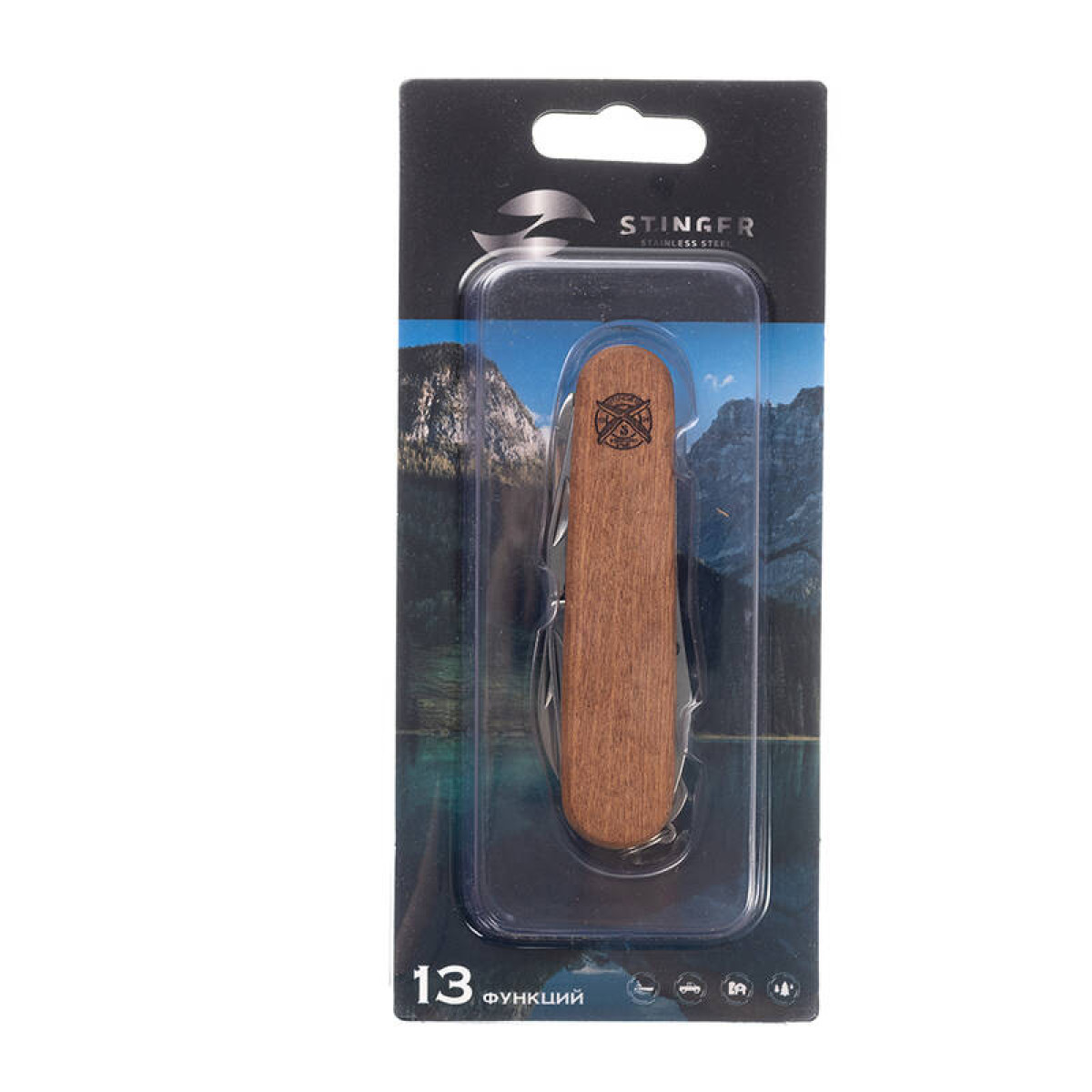 Перочинный нож STINGER FK-K5019-8PB 3