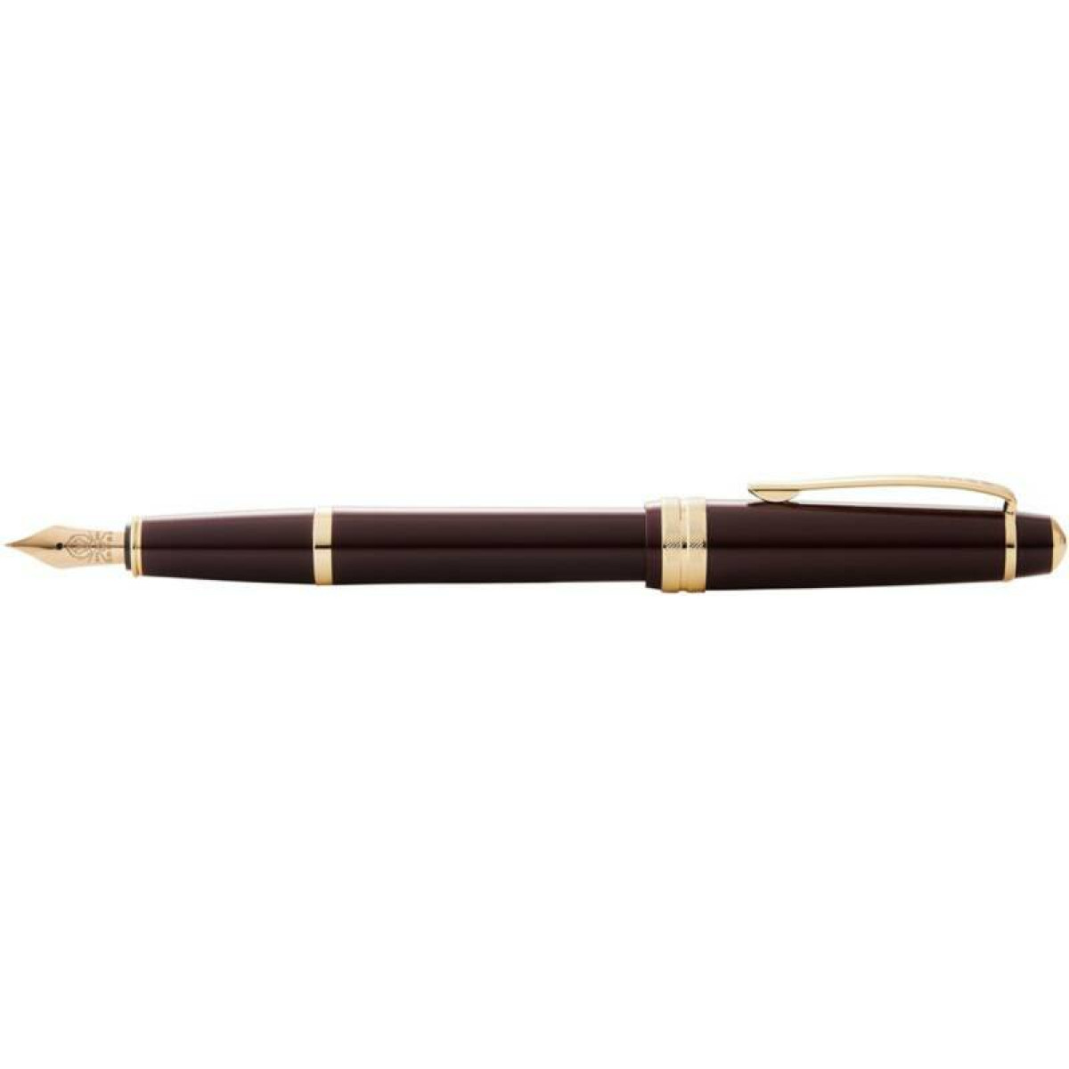 Перьевая ручка Cross Bailey Light Polished Burgundy Resin and Gold Tone 4