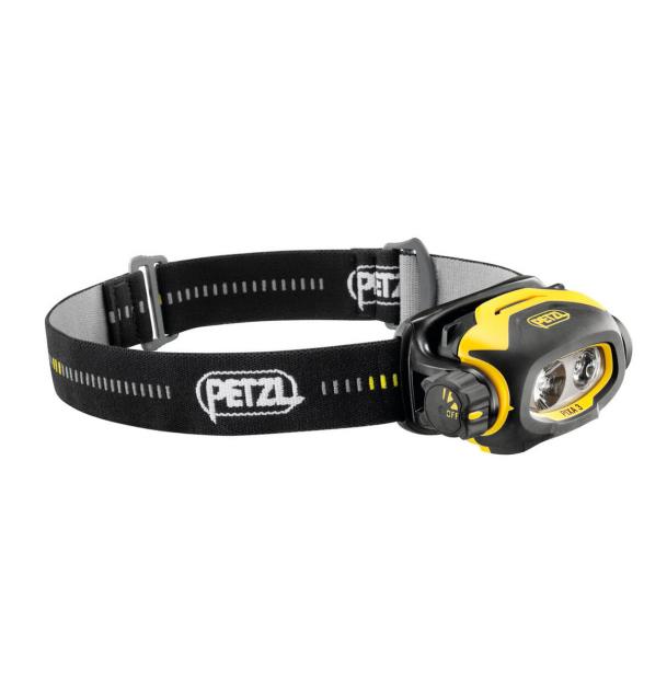 Petzl PIXA 3 - максимально защищенный от внешнего воздействия налобный фонарь.