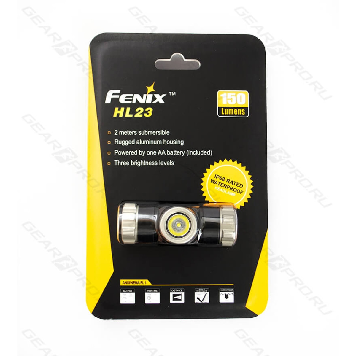 Налобный фонарь Fenix HL23 Grey 2
