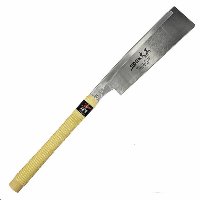 Пила обушковая Shogun Dozuki Saw Premium 240мм прямая М00016490