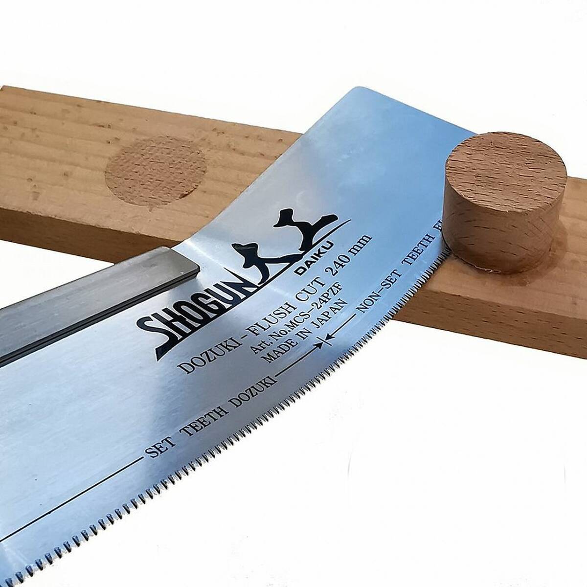 Пила обушковая Shogun Dozuki Saw Premium 240мм с гибким окончанием М00016492 5