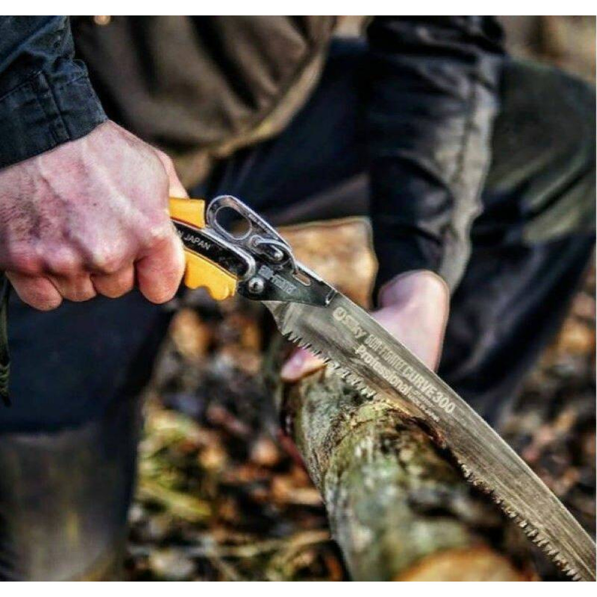 Пила Silky Gunfighter Curve 300мм 8.5-6 зубьев/30мм в чехле М00015817 3