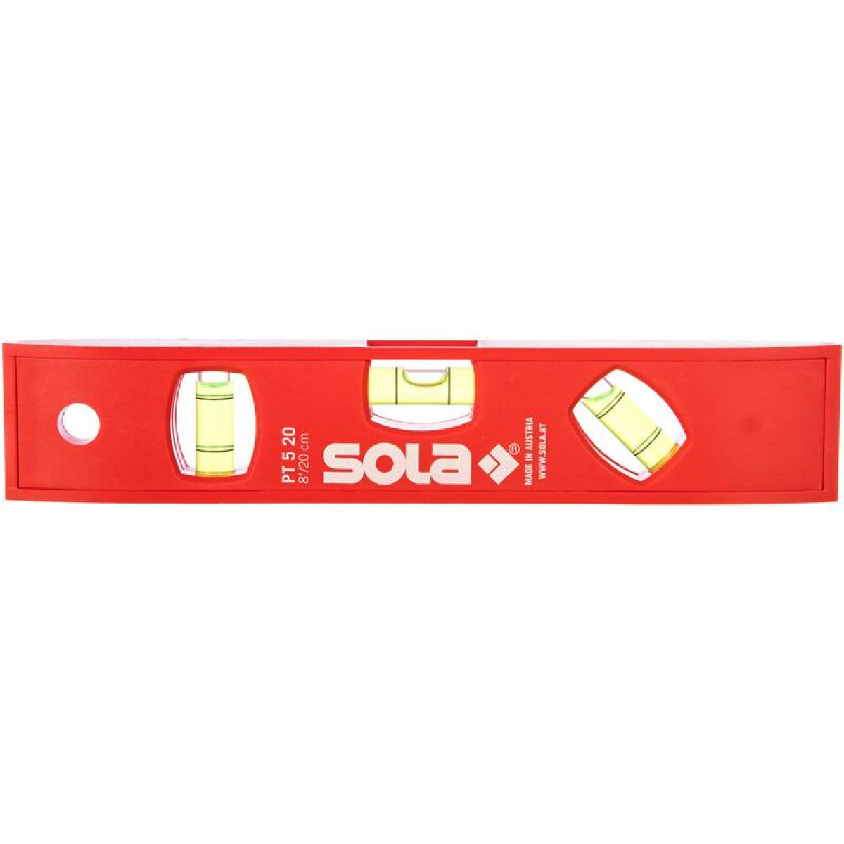Пластиковый уровень 3 глазка SOLA PT 5 01430201 4