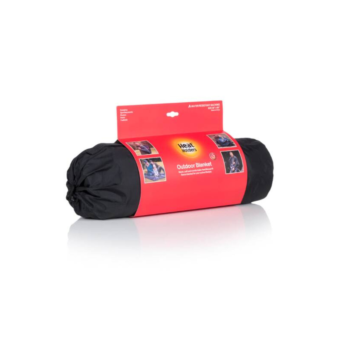 Плед теплый Heat Holders OUTDOOR ABUHH41ANS, уютный, мягкий, 152х142 см, полиэстер, для пикника 4