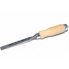Плоская стамеска Narex с деревянной светлой ручкой 14 мм 810114
