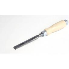 Плоская стамеска Narex с деревянной светлой ручкой 16 мм 810116