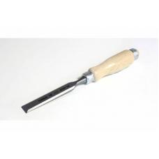Плоская стамеска Narex с деревянной светлой ручкой 18 мм 810118